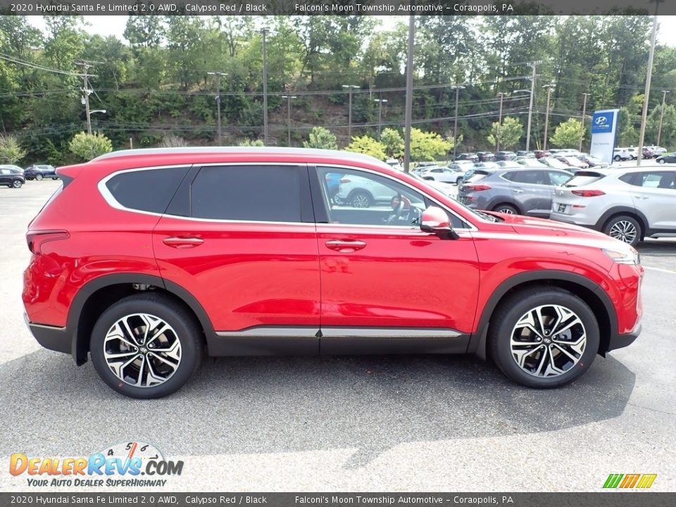 2020 Hyundai Santa Fe Limited 2.0 AWD Calypso Red / Black Photo #1