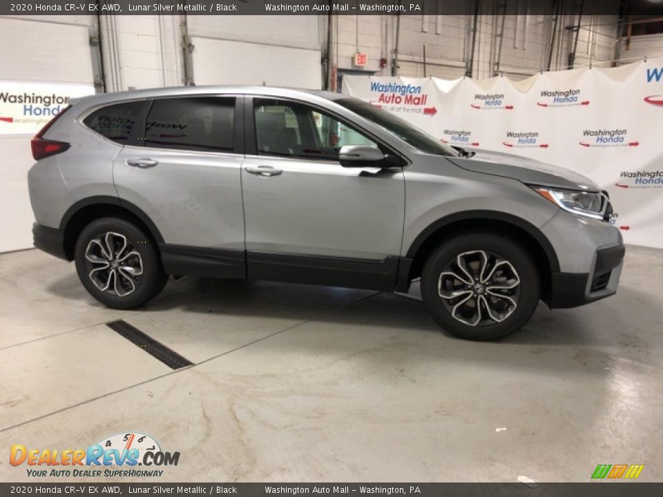 2020 Honda CR-V EX AWD Lunar Silver Metallic / Black Photo #4