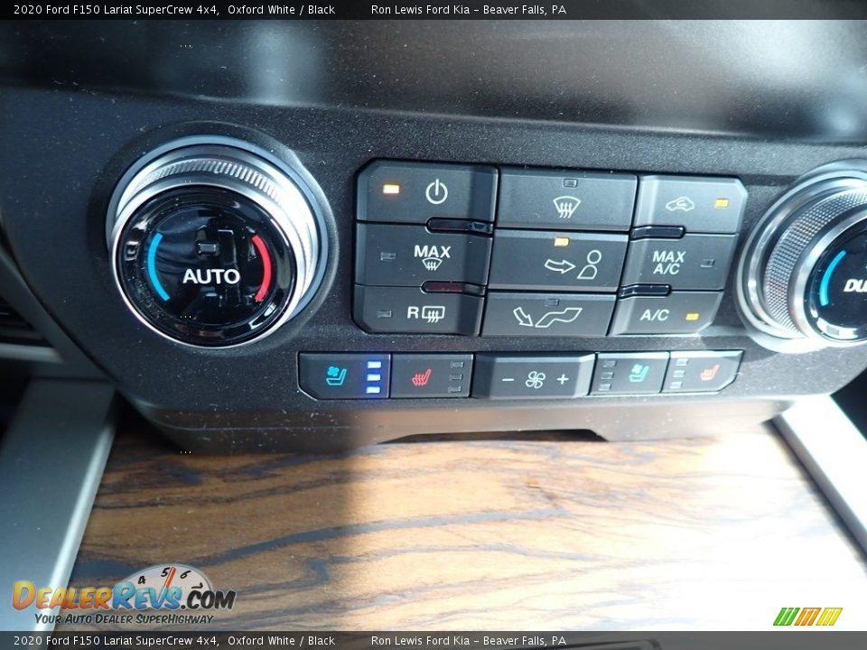 2020 Ford F150 Lariat SuperCrew 4x4 Oxford White / Black Photo #20
