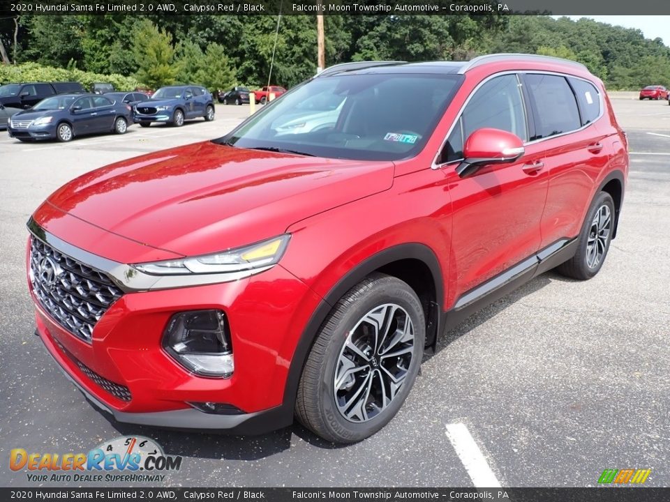 Front 3/4 View of 2020 Hyundai Santa Fe Limited 2.0 AWD Photo #5