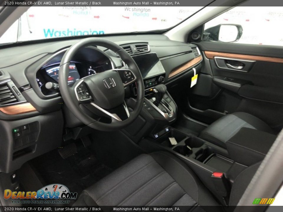 2020 Honda CR-V EX AWD Lunar Silver Metallic / Black Photo #9