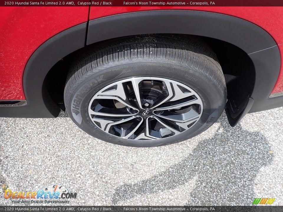 2020 Hyundai Santa Fe Limited 2.0 AWD Calypso Red / Black Photo #7