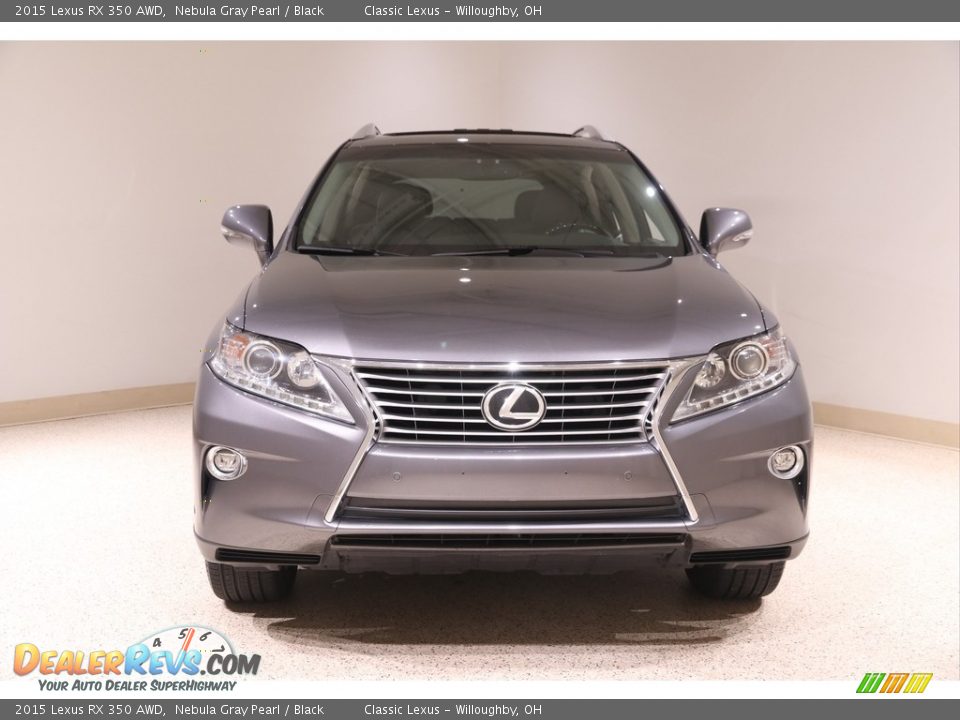 2015 Lexus RX 350 AWD Nebula Gray Pearl / Black Photo #2