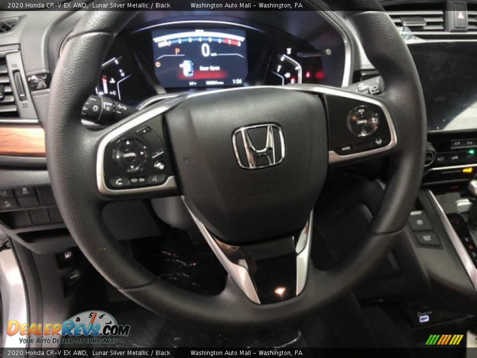 2020 Honda CR-V EX AWD Lunar Silver Metallic / Black Photo #12