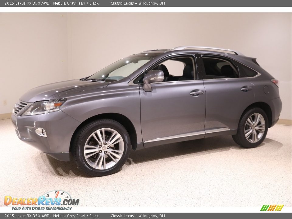 2015 Lexus RX 350 AWD Nebula Gray Pearl / Black Photo #3