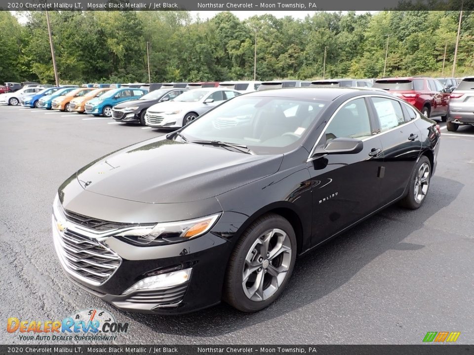 2020 Chevrolet Malibu LT Mosaic Black Metallic / Jet Black Photo #1