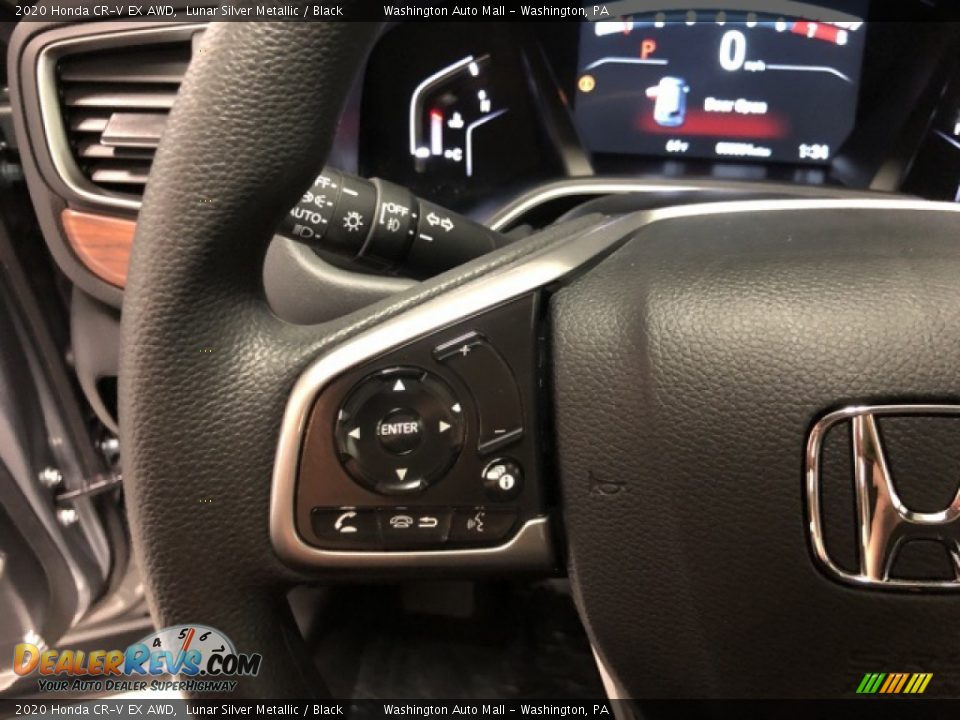2020 Honda CR-V EX AWD Lunar Silver Metallic / Black Photo #13