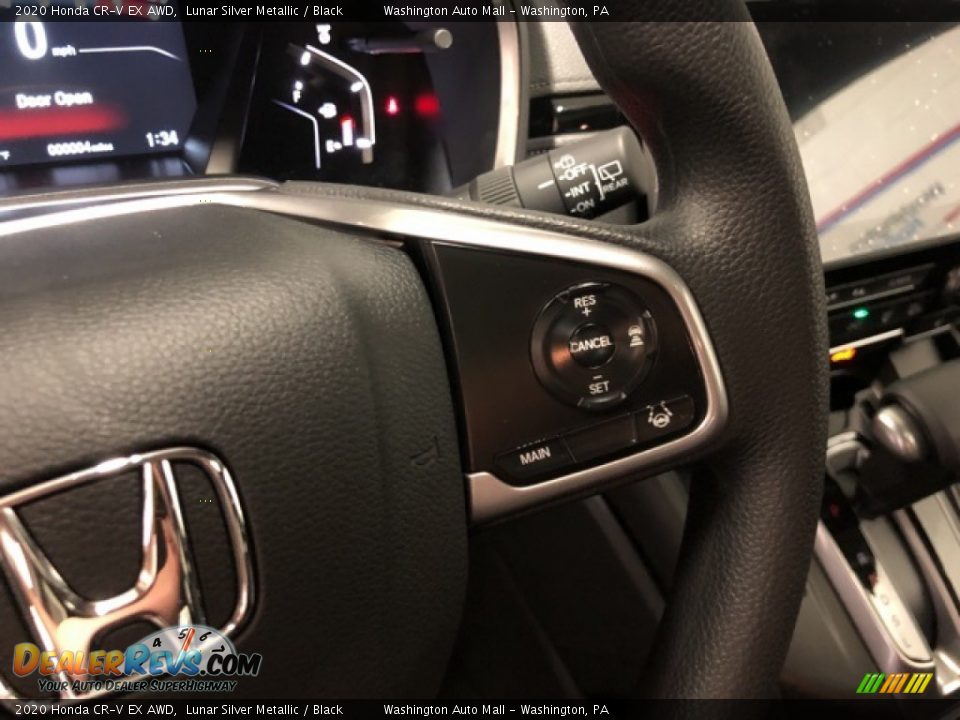 2020 Honda CR-V EX AWD Lunar Silver Metallic / Black Photo #14