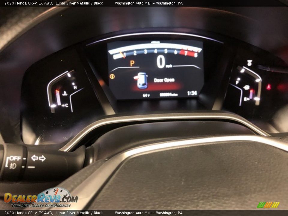 2020 Honda CR-V EX AWD Lunar Silver Metallic / Black Photo #15