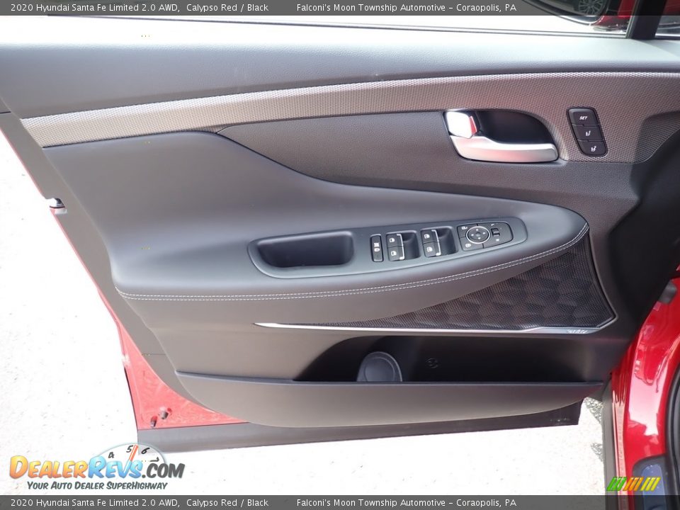 2020 Hyundai Santa Fe Limited 2.0 AWD Calypso Red / Black Photo #11