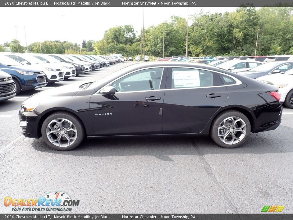 2020 Chevrolet Malibu LT Mosaic Black Metallic / Jet Black Photo #3