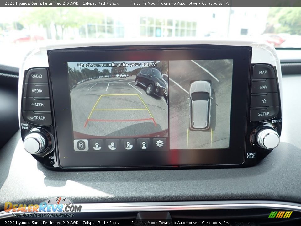 2020 Hyundai Santa Fe Limited 2.0 AWD Calypso Red / Black Photo #15