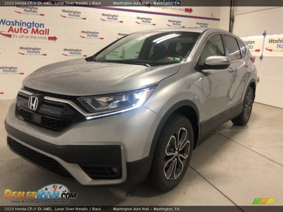 2020 Honda CR-V EX AWD Lunar Silver Metallic / Black Photo #1