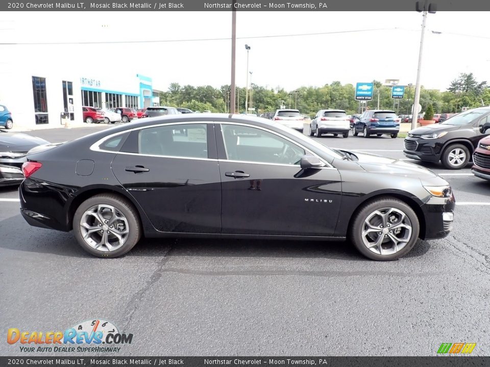 2020 Chevrolet Malibu LT Mosaic Black Metallic / Jet Black Photo #7