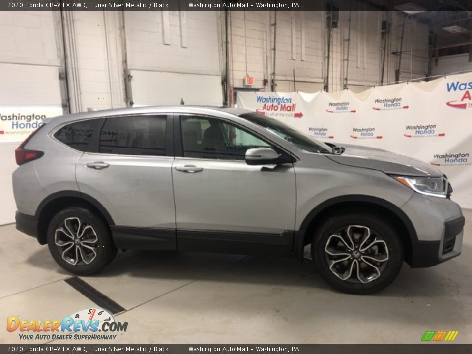 2020 Honda CR-V EX AWD Lunar Silver Metallic / Black Photo #4