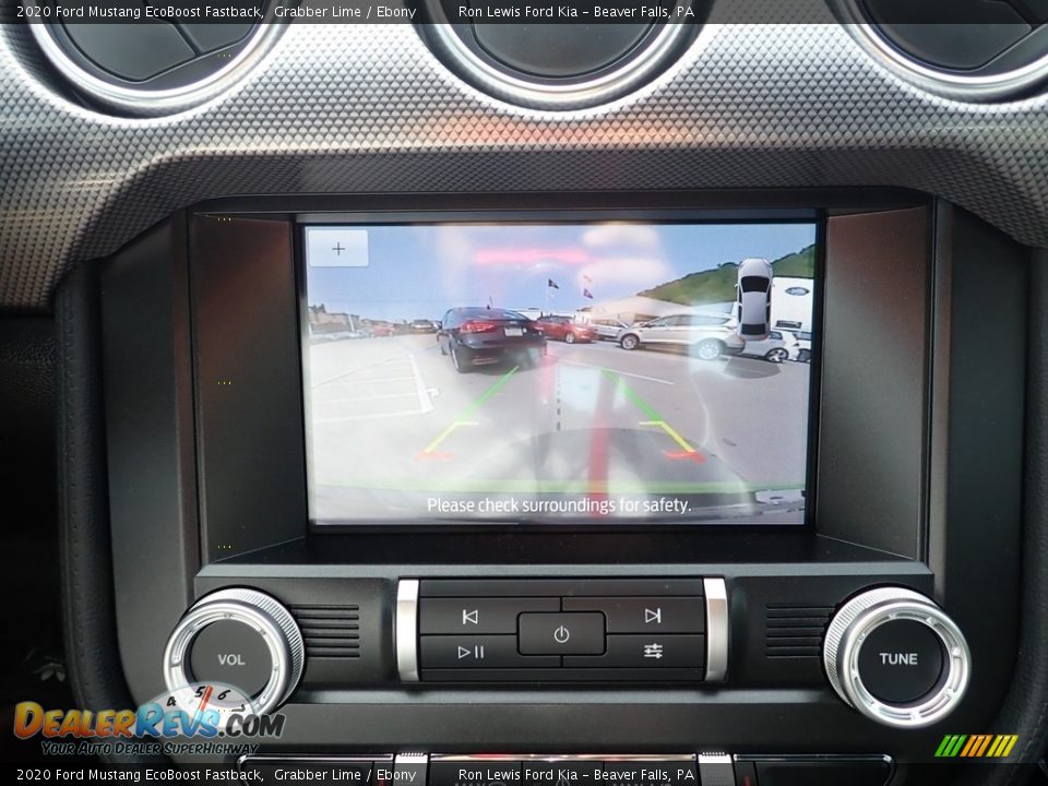 Controls of 2020 Ford Mustang EcoBoost Fastback Photo #17