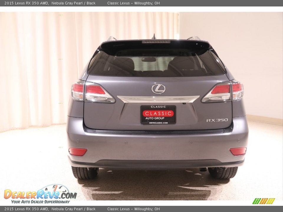 2015 Lexus RX 350 AWD Nebula Gray Pearl / Black Photo #21