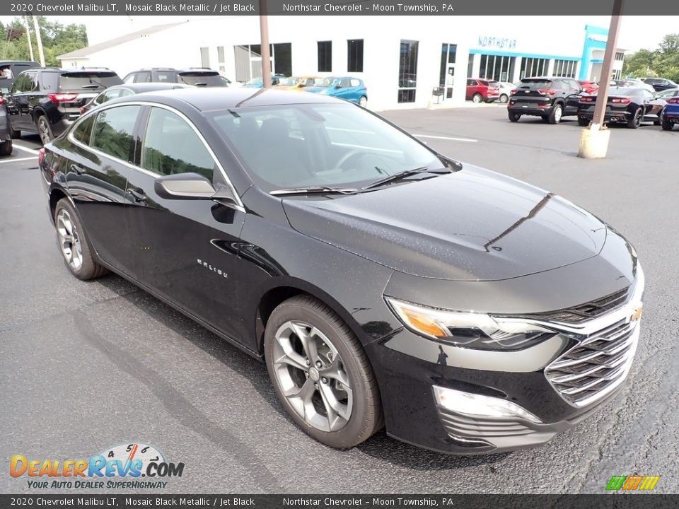 2020 Chevrolet Malibu LT Mosaic Black Metallic / Jet Black Photo #17