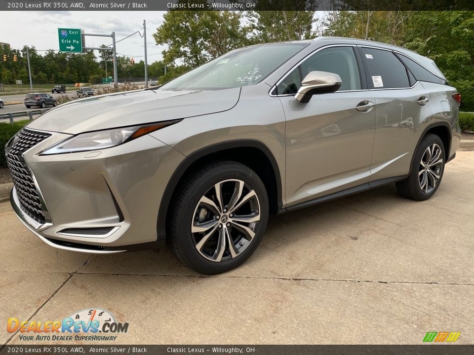 2020 Lexus RX 350L AWD Atomic Silver / Black Photo #1