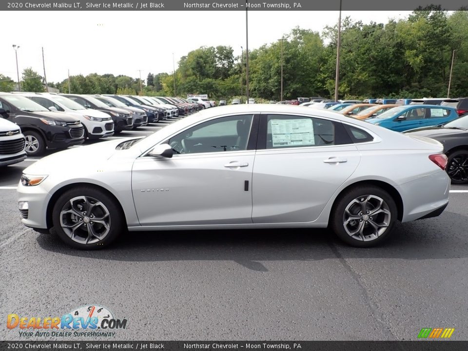 2020 Chevrolet Malibu LT Silver Ice Metallic / Jet Black Photo #3