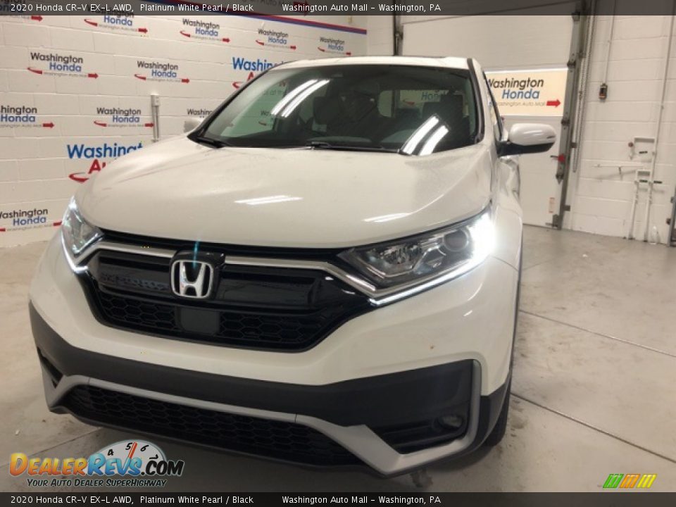 2020 Honda CR-V EX-L AWD Platinum White Pearl / Black Photo #5