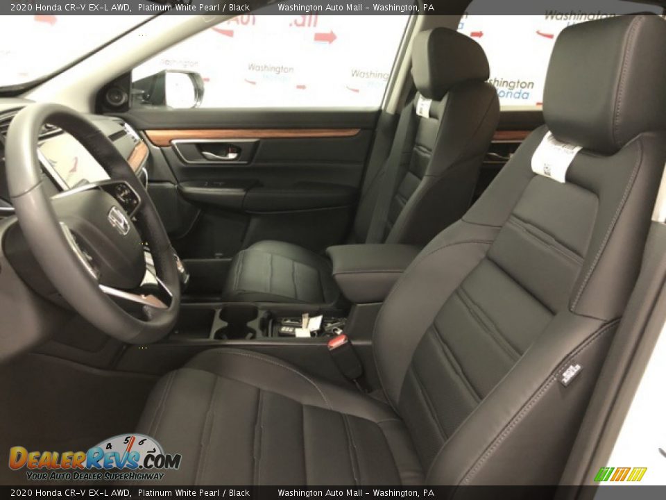 2020 Honda CR-V EX-L AWD Platinum White Pearl / Black Photo #6