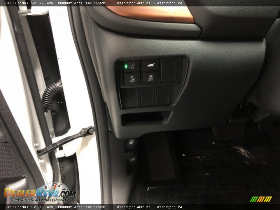 2020 Honda CR-V EX-L AWD Platinum White Pearl / Black Photo #9