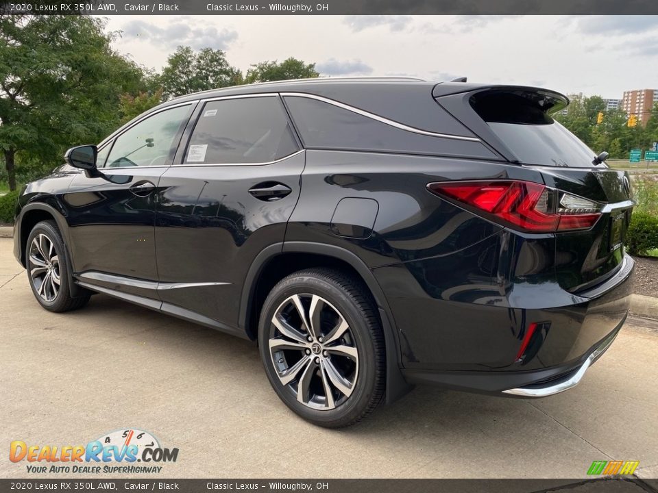 2020 Lexus RX 350L AWD Caviar / Black Photo #4