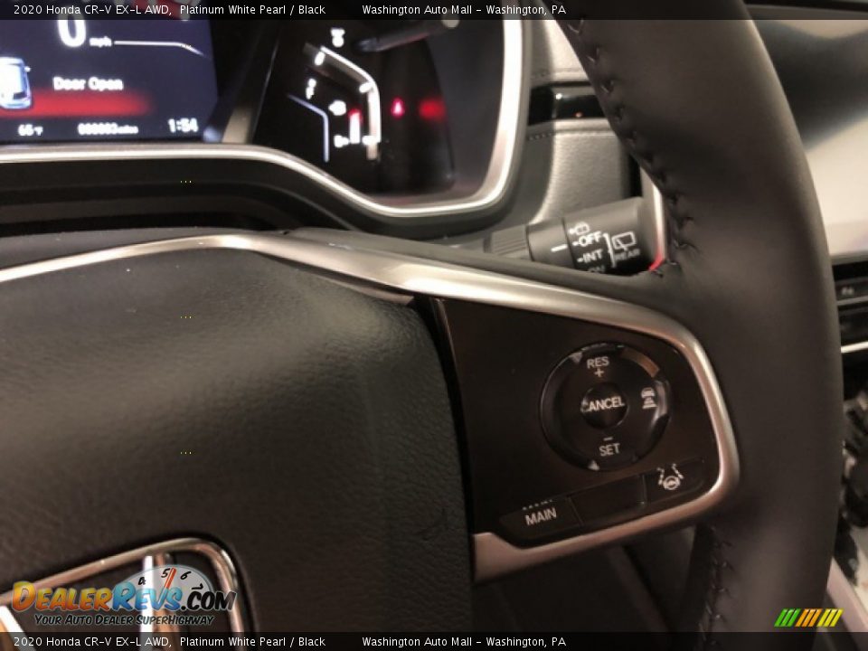 2020 Honda CR-V EX-L AWD Platinum White Pearl / Black Photo #12