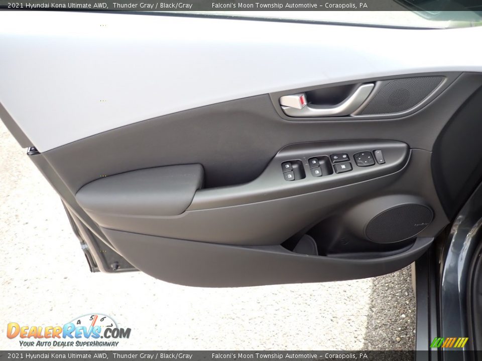 Door Panel of 2021 Hyundai Kona Ultimate AWD Photo #10