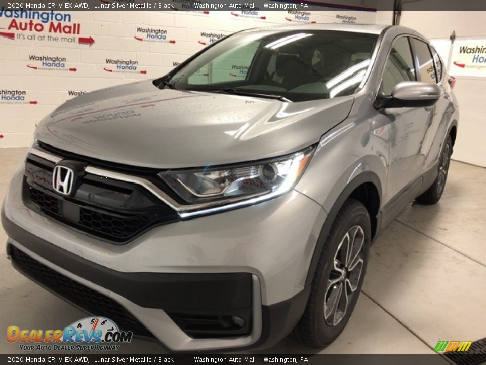 2020 Honda CR-V EX AWD Lunar Silver Metallic / Black Photo #1