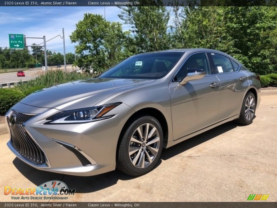 2020 Lexus ES 350 Atomic Silver / Flaxen Photo #1