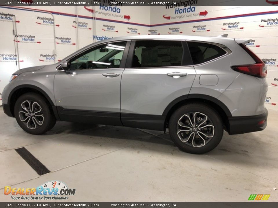 2020 Honda CR-V EX AWD Lunar Silver Metallic / Black Photo #2