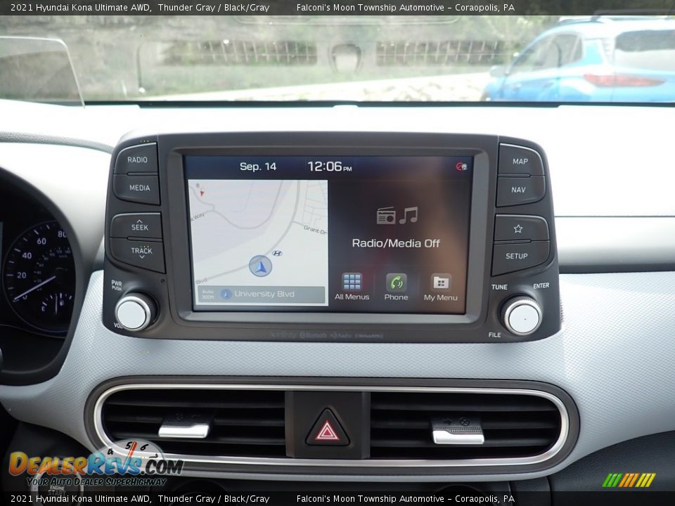 Navigation of 2021 Hyundai Kona Ultimate AWD Photo #14