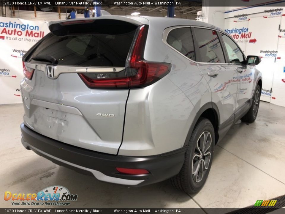 2020 Honda CR-V EX AWD Lunar Silver Metallic / Black Photo #3
