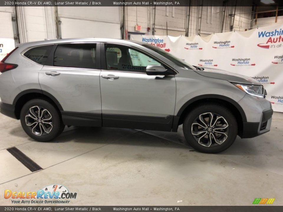 2020 Honda CR-V EX AWD Lunar Silver Metallic / Black Photo #4