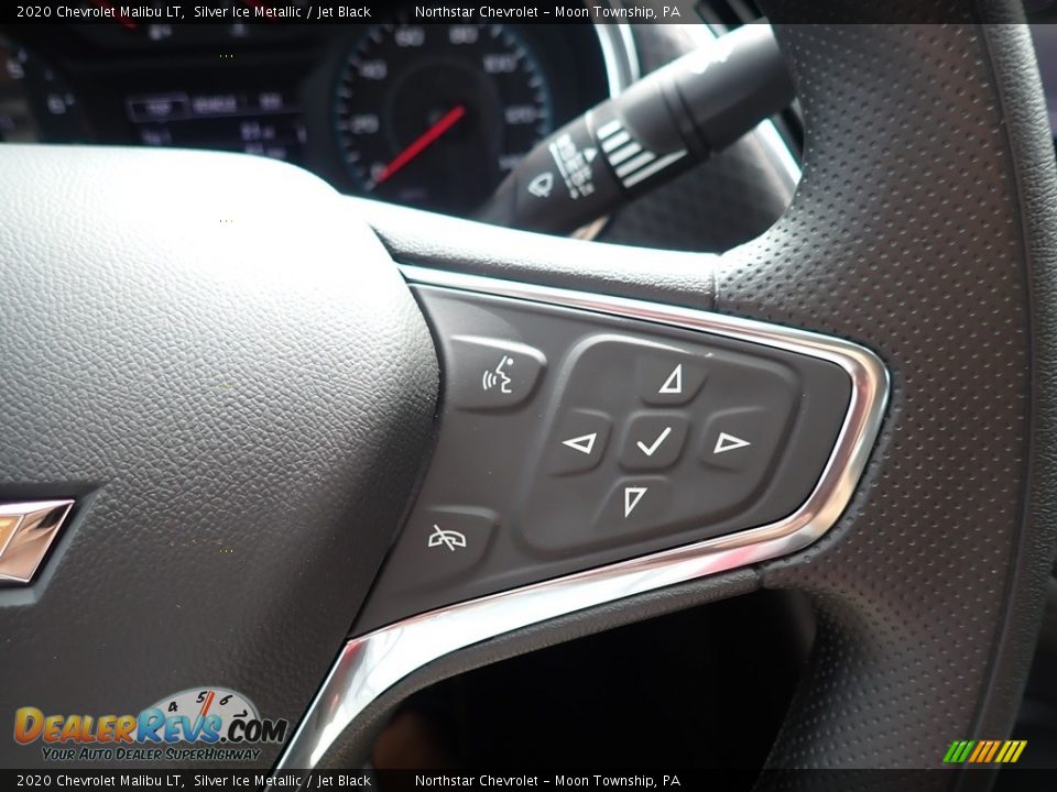 2020 Chevrolet Malibu LT Silver Ice Metallic / Jet Black Photo #19