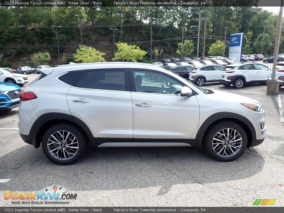 2021 Hyundai Tucson Limited AWD Stellar Silver / Black Photo #1
