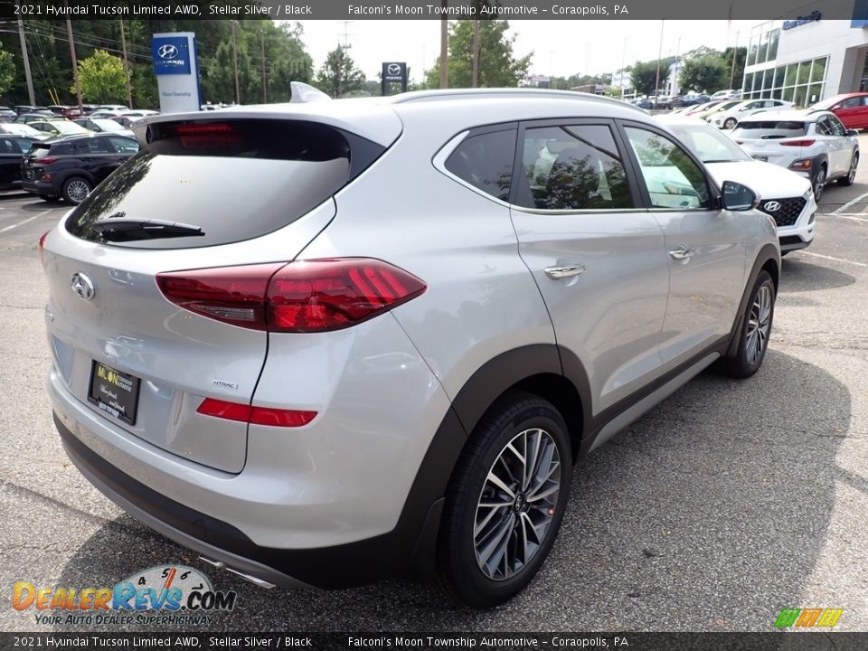 2021 Hyundai Tucson Limited AWD Stellar Silver / Black Photo #2