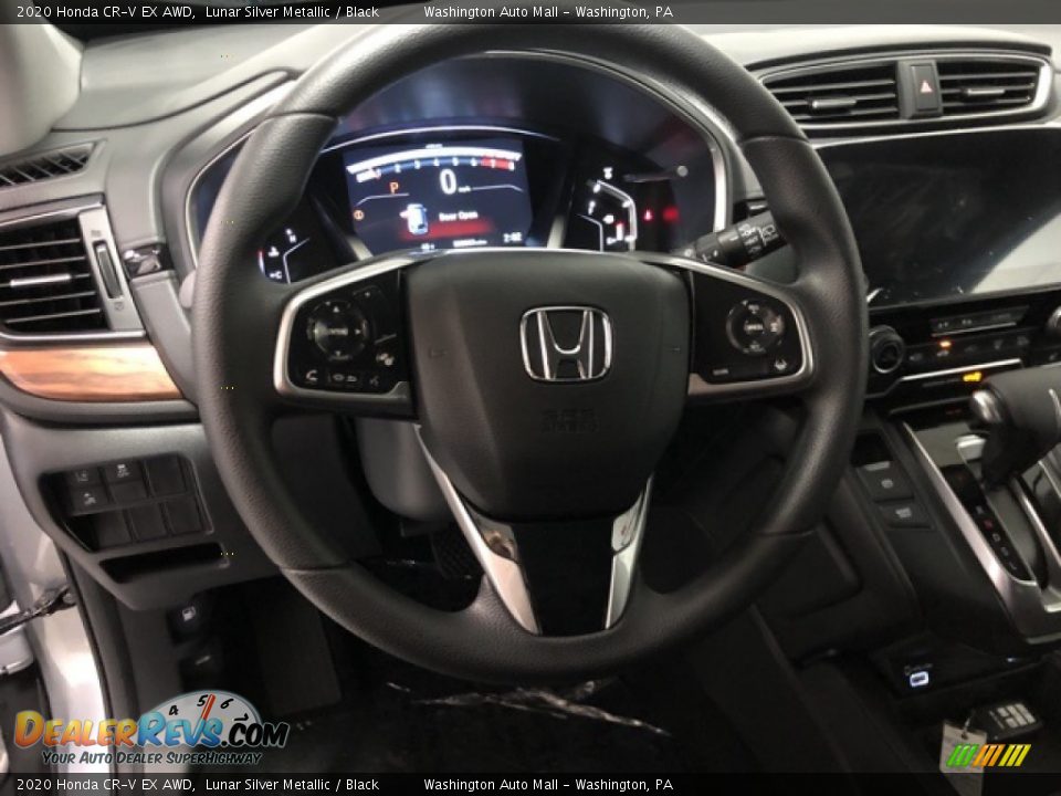 2020 Honda CR-V EX AWD Lunar Silver Metallic / Black Photo #10