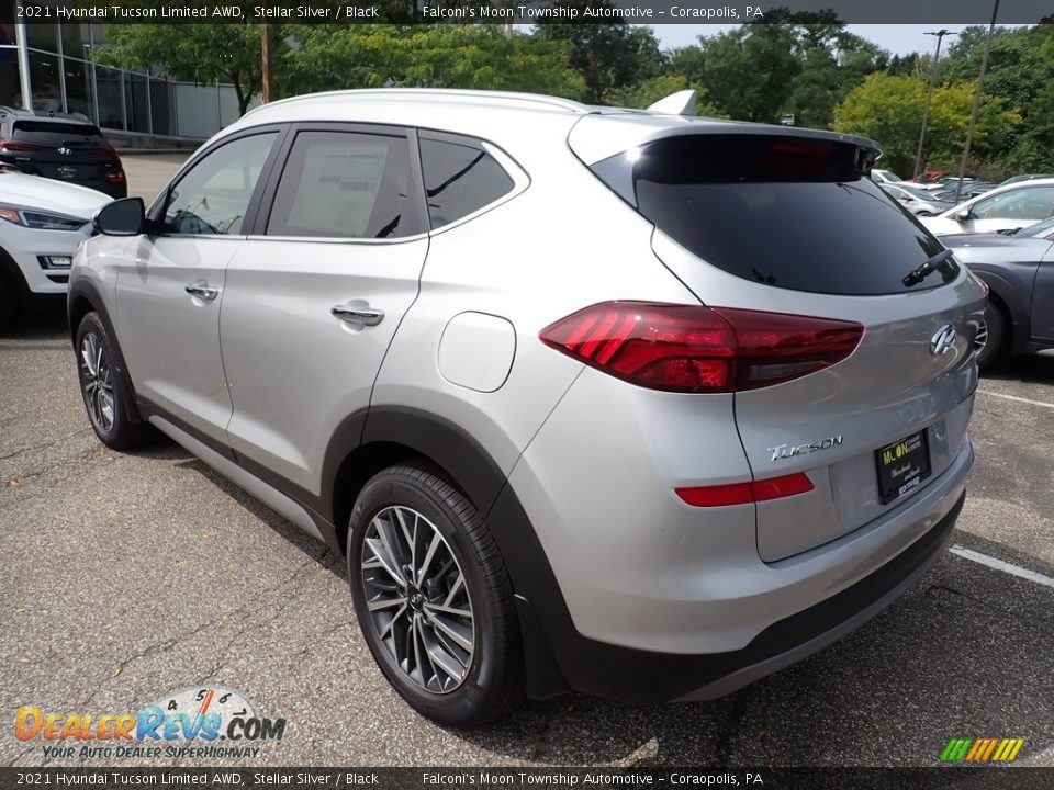 2021 Hyundai Tucson Limited AWD Stellar Silver / Black Photo #6