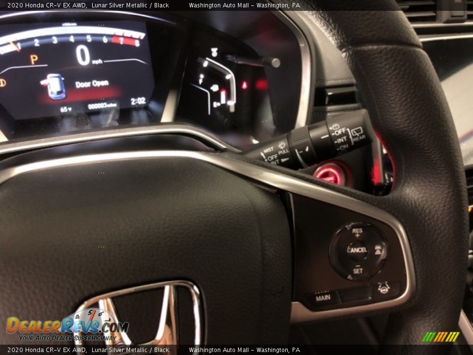 2020 Honda CR-V EX AWD Lunar Silver Metallic / Black Photo #12