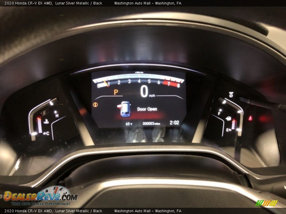 2020 Honda CR-V EX AWD Lunar Silver Metallic / Black Photo #13