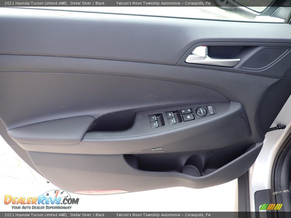 2021 Hyundai Tucson Limited AWD Stellar Silver / Black Photo #10