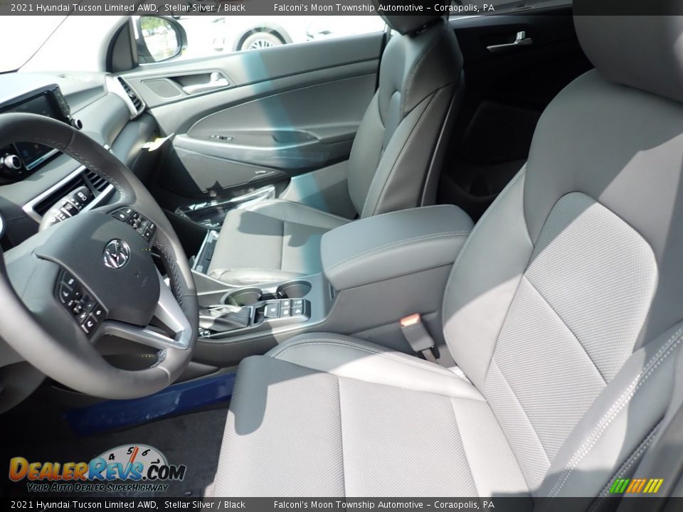 2021 Hyundai Tucson Limited AWD Stellar Silver / Black Photo #11