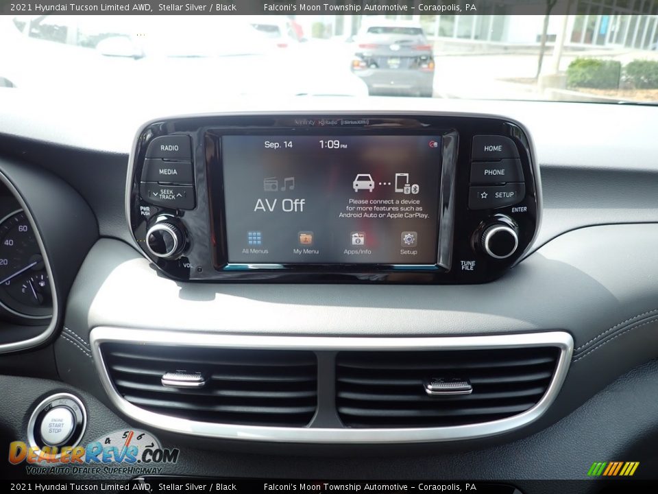 2021 Hyundai Tucson Limited AWD Stellar Silver / Black Photo #13