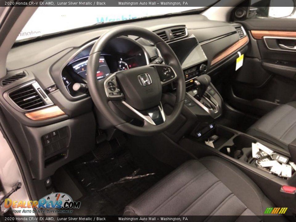 2020 Honda CR-V EX AWD Lunar Silver Metallic / Black Photo #18