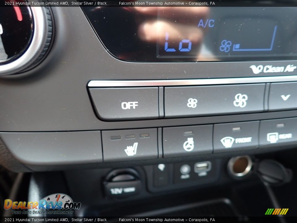 2021 Hyundai Tucson Limited AWD Stellar Silver / Black Photo #15