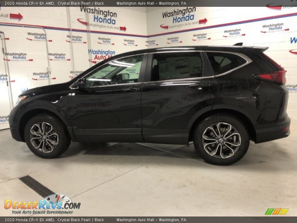 2020 Honda CR-V EX AWD Crystal Black Pearl / Black Photo #2