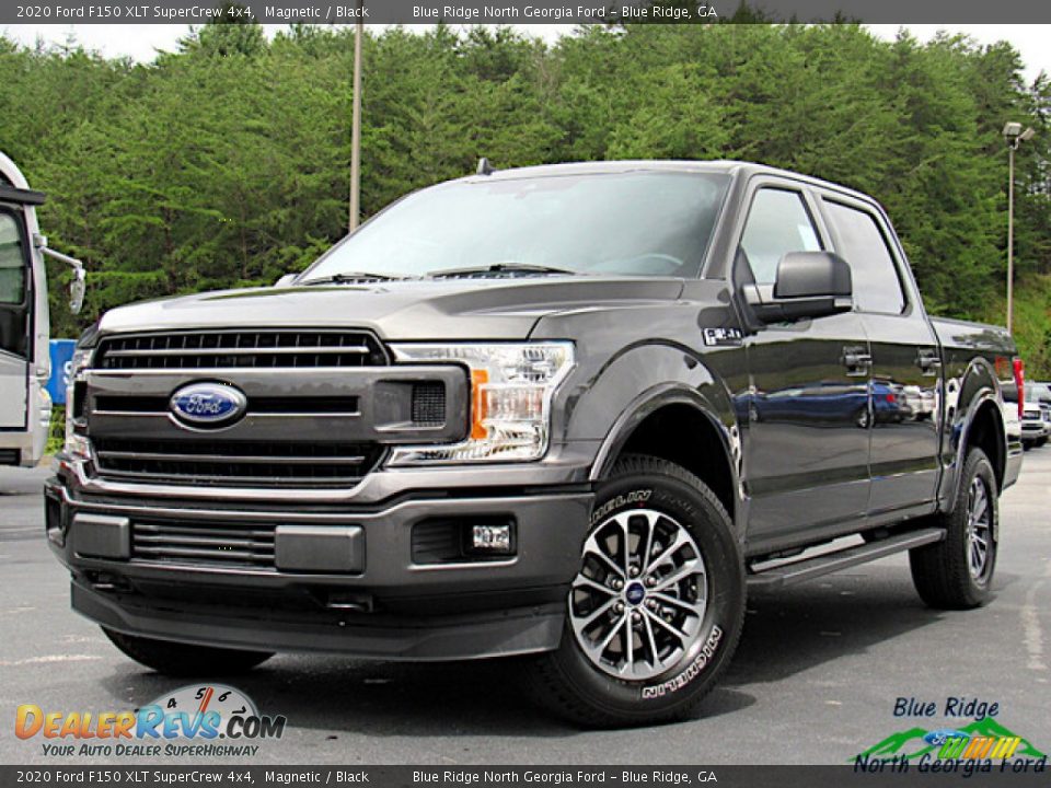 2020 Ford F150 XLT SuperCrew 4x4 Magnetic / Black Photo #1